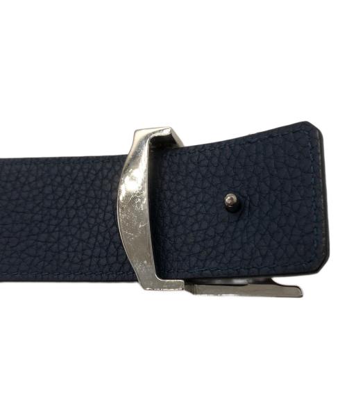 LOUIS VUITTON（ルイ ヴィトン）LOUIS VUITTON (ルイ ヴィトン) レザーベルト ネイビーの古着・服飾アイテム