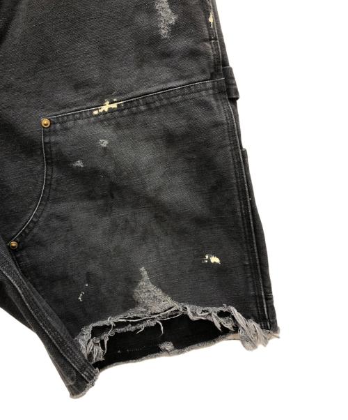 SAINT MICHAEL（セントマイケル）SAINT MICHAEL (セントマイケル) DOUBLE KNEE SHORTS グレー サイズ:ｍの古着・服飾アイテム