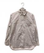 COMME des GARCONS HOMME PLUSコムデギャルソンオムプリュス）の古着「長袖ハートプリントシャツ」｜ホワイト