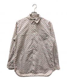 COMME des GARCONS HOMME PLUS（コムデギャルソンオムプリュス）の古着「長袖ハートプリントシャツ」｜ホワイト