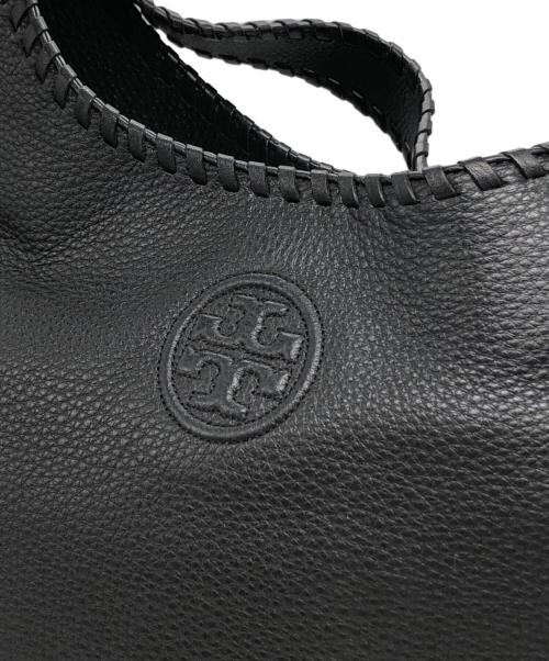 TORY BURCH（トリーバーチ）TORY BURCH (トリーバーチ) レザーホーボーバッグ ブラック サイズ:下記参照の古着・服飾アイテム