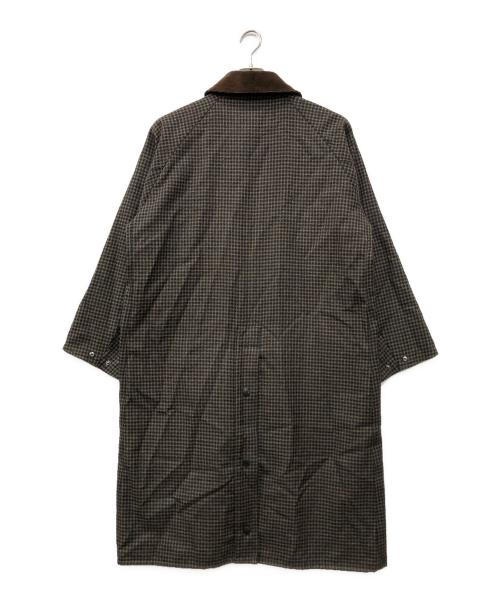 Barbour（バブアー）Barbour (バブアー) JOURNAL STANDARD (ジャーナルスタンダード) 別注OS OVERSIZED BURGHLEY WOOL ブラウン サイズ:38の古着・服飾アイテム