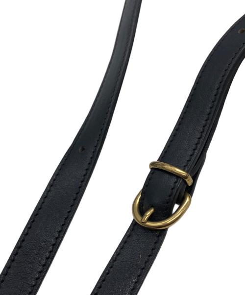 IL BISONTE（イル ビゾンテ）IL BISONTE (イル ビゾンテ) ハーフムーンワンショルダーバッグ ブラック サイズ:下記参照の古着・服飾アイテム