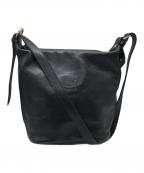 IL BISONTEイル ビゾンテ）の古着「ワンショルダーバッグ」｜ブラック