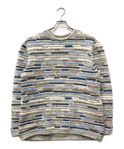 Aime Leon Dore（エメ レオン ドレ）Aime Leon Dore (エメ レオン ドレ) Kourelou コットンニット グレー サイズ:Sの古着・服飾アイテム