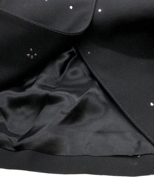 LANVIN（ランバン）LANVIN (ランバン) 刺繍チェスターコート ブラック サイズ:48の古着・服飾アイテム