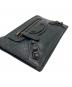 中古・古着 BALENCIAGA (バレンシアガ) LE CITY ロング コイン&カードホルダー ブラック：30000円