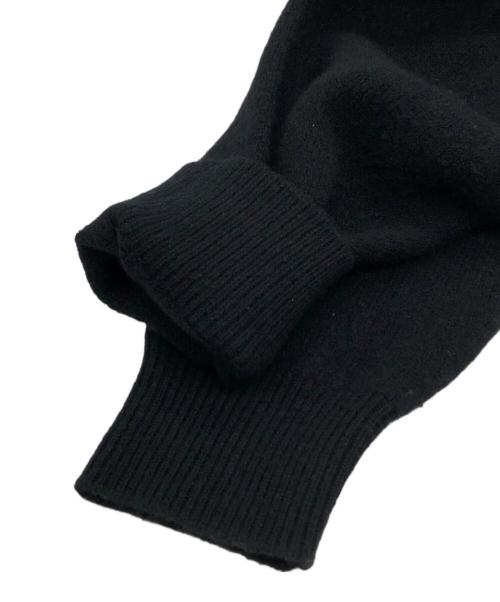 COMOLI（コモリ）COMOLI (コモリ) ラムズウール クルーネック ブラック サイズ:3の古着・服飾アイテム