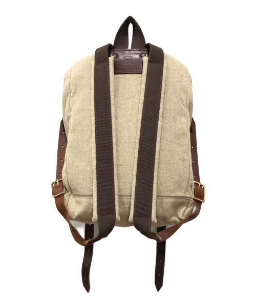 SEIL MARSCHALL（セイルマーシャル）SEIL MARSCHALL (セイルマーシャル) キャンバスリュック ベージュ×ブラウン サイズ:下記参照の古着・服飾アイテム