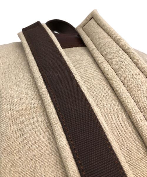 SEIL MARSCHALL（セイルマーシャル）SEIL MARSCHALL (セイルマーシャル) キャンバスリュック ベージュ×ブラウン サイズ:下記参照の古着・服飾アイテム