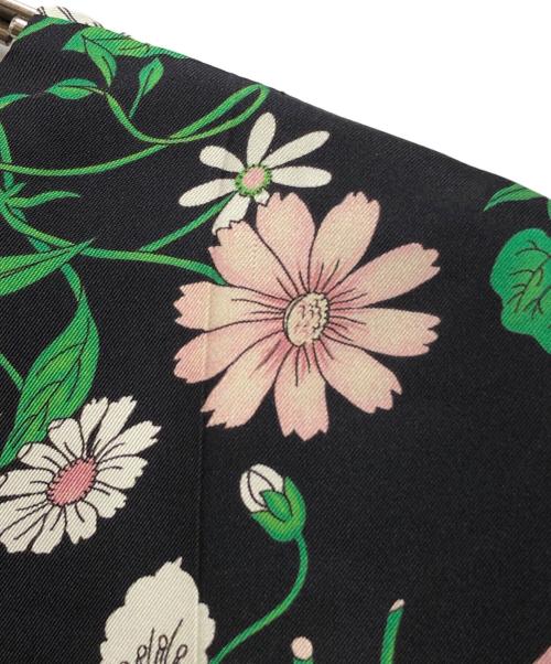 GUCCI（グッチ）GUCCI (グッチ) sleeveless floral tunic top ブラック サイズ:38の古着・服飾アイテム