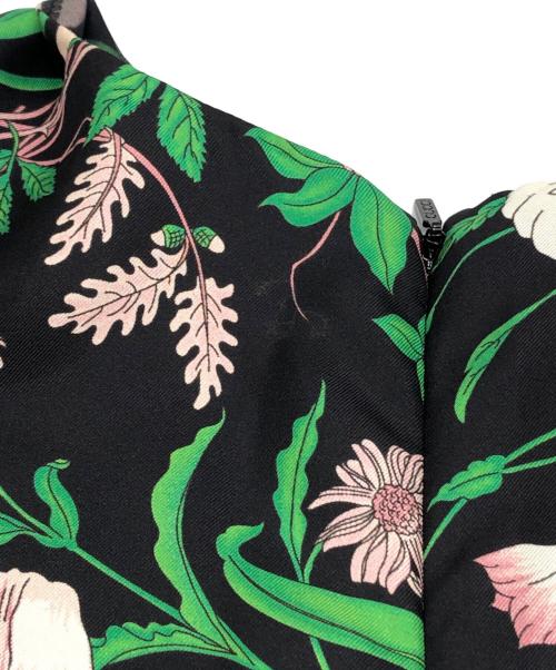 GUCCI（グッチ）GUCCI (グッチ) sleeveless floral tunic top ブラック サイズ:38の古着・服飾アイテム