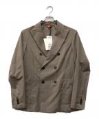 BARENAバレナ）の古着「ウールトロピカルダブルジャケット」｜ブラウン