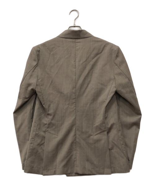 BARENA（バレナ）BARENA (バレナ) ウールトロピカルダブルジャケット ブラウン サイズ:46 未使用品の古着・服飾アイテム