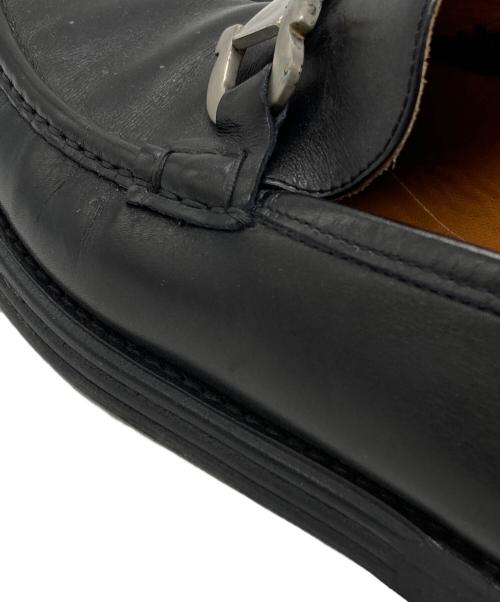 Salvatore Ferragamo（サルヴァトーレ フェラガモ）Salvatore Ferragamo (サルヴァトーレ フェラガモ) ガンチーニローファー ブラック サイズ:8 1/2の古着・服飾アイテム