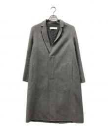 GALERIE VIE（ギャルリーヴィー）の古着「カシミヤダブルフェイス チェスターコート」｜グレー