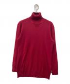 LOUIS VUITTONルイ ヴィトン）の古着「ウールタートルネックニット」｜レッド