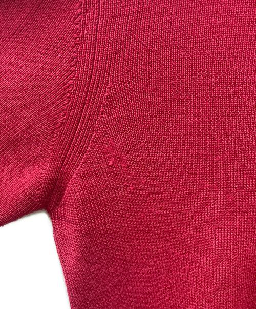 LOUIS VUITTON（ルイ ヴィトン）LOUIS VUITTON (ルイ ヴィトン) ウールタートルネックニット レッド サイズ:Sの古着・服飾アイテム