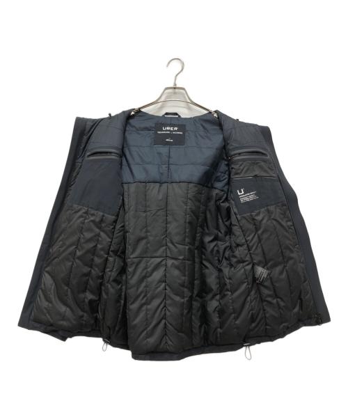 UBER（ウーバー）UBER (ウーバー) プリマロフトナイロンジャケット ブラック サイズ:Mの古着・服飾アイテム