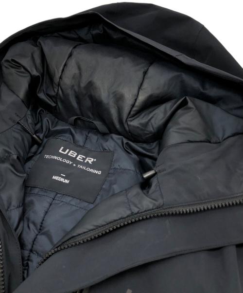 UBER（ウーバー）UBER (ウーバー) プリマロフトナイロンジャケット ブラック サイズ:Mの古着・服飾アイテム