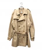 BURBERRY LONDONバーバリーロンドン）の古着「ハーフトレンチコート」｜ベージュ