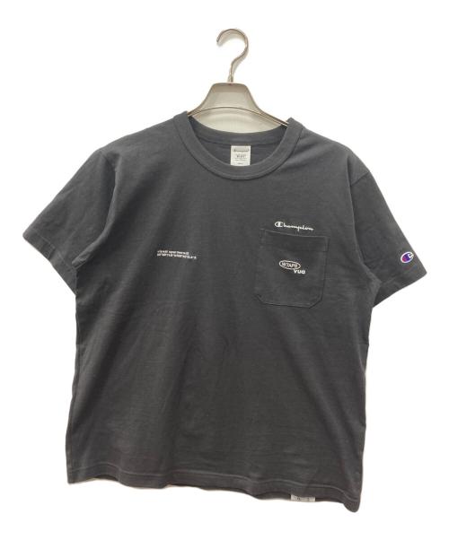 WTAPS（ダブルタップス）WTAPS (ダブルタップス) Champion (チャンピオン) ポケットTシャツ ブラック サイズ:Sの古着・服飾アイテム