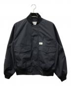 WTAPSダブルタップス）の古着「WFS / JACKET / NYLON. TAFFETA. PERTEX」｜ブラック