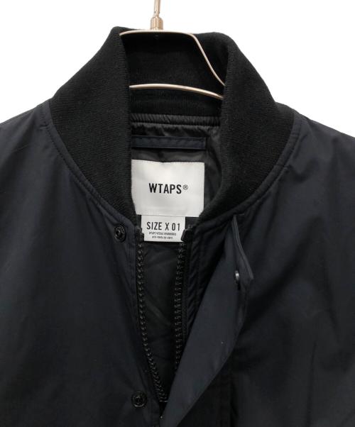 WTAPS（ダブルタップス）WTAPS (ダブルタップス) WFS / JACKET / NYLON. TAFFETA. PERTEX ブラック サイズ:SIZE 1の古着・服飾アイテム