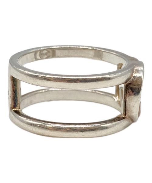 GUCCI（グッチ）GUCCI (グッチ) インターロッキングＧワイドリング シルバー サイズ:10号の古着・服飾アイテム