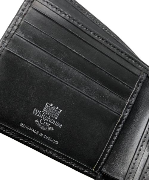 Whitehouse Cox（ホワイトハウスコックス）Whitehouse Cox (ホワイトハウスコックス) 2つ折り財布 ブラック サイズ:下記参照の古着・服飾アイテム