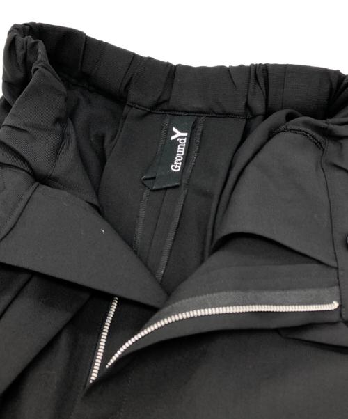 GROUND Y（グラウンドワイ）GROUND Y (グラウンドワイ) 袴パンツ ブラック サイズ:3の古着・服飾アイテム