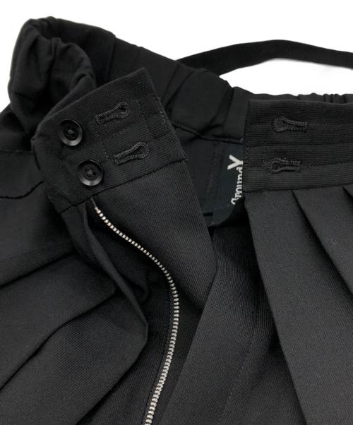 GROUND Y（グラウンドワイ）GROUND Y (グラウンドワイ) 袴パンツ ブラック サイズ:3の古着・服飾アイテム