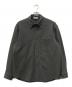 Cornier（コルニエ）の古着「Super180's WORSTED WOOL SHIRTS」｜グレー