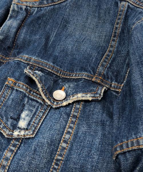 DOLCE & GABBANA（ドルチェ＆ガッバーナ）DOLCE & GABBANA (ドルチェ＆ガッバーナ) シングルデニムジャケット インディゴ サイズ:48の古着・服飾アイテム