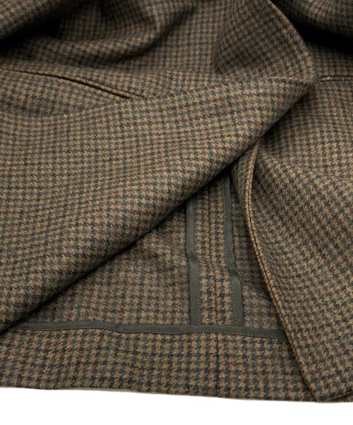 Curensology（カレンソロジー）Curensology (カレンソロジー) ノーカラージャケット ブラウン サイズ:F 未使用品の古着・服飾アイテム