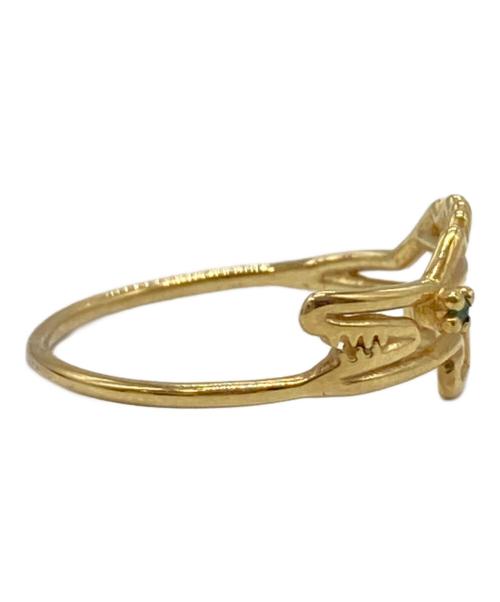 ALIITA（アリータ）ALIITA (アリータ) COCODRILO ESMERALDAリング ゴールド サイズ:12号の古着・服飾アイテム