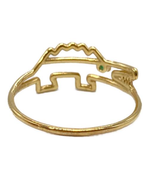 ALIITA（アリータ）ALIITA (アリータ) COCODRILO ESMERALDAリング ゴールド サイズ:12号の古着・服飾アイテム