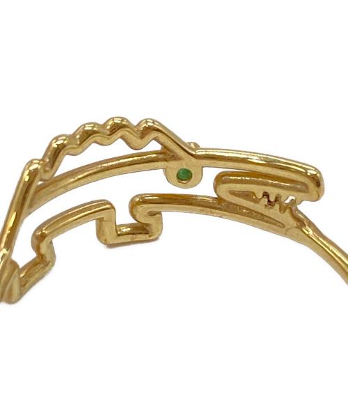 ALIITA（アリータ）ALIITA (アリータ) COCODRILO ESMERALDAリング ゴールド サイズ:12号の古着・服飾アイテム