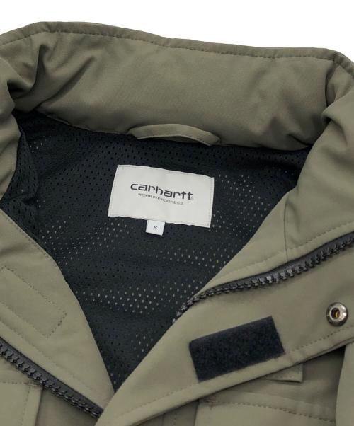 Carhartt WIP（カーハート ワークインプログレス）CARHARTT WIP (カーハート ワークインプログレス) ELMWOOD JACKET カーキ サイズ:Sの古着・服飾アイテム