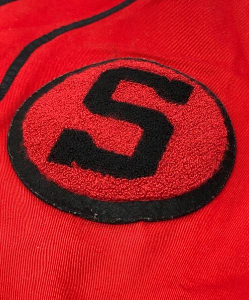 SUPREME（シュプリーム）Supreme (シュプリーム) BASEBALL SHIRT レッド サイズ:Sの古着・服飾アイテム