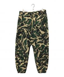 A BATHING APE（ア ベイシング エイプ）の古着「カモフラージュスウェットパンツ」｜ブラウン