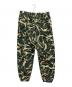 A BATHING APE (ア ベイシング エイプ) カモフラージュスウェットパンツ ブラウン サイズ:L：16000円