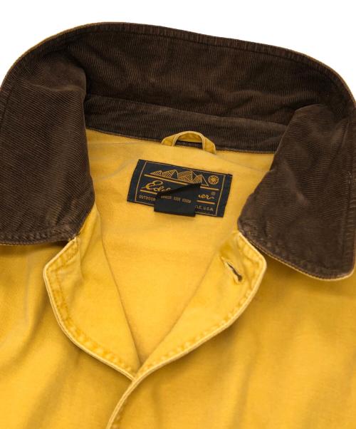 Eddie Bauer（エディーバウアー）Eddie Bauer (エディーバウアー) ハンティングジャケット イエロー サイズ:XLの古着・服飾アイテム