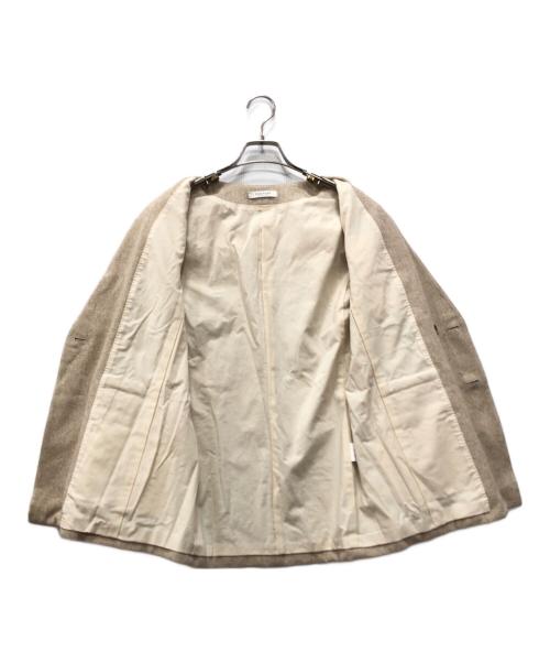 MACPHEE（マカフィー）MACPHEE (マカフィー) サマーブークレーツイード ノーカラージャケット ベージュ サイズ:36の古着・服飾アイテム