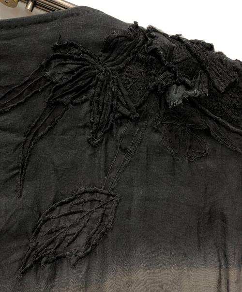 DRIES VAN NOTEN（ドリスヴァンノッテン）DRIES VAN NOTEN (ドリスヴァンノッテン) レイヤードシルクワンピース ブラック サイズ:36の古着・服飾アイテム