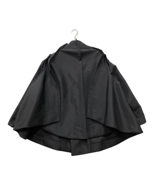 COMME des GARCONS（コムデギャルソン）COMME des GARCONS (コムデギャルソン) ポリエステル二次元デザインジャケット ブラック サイズ:Sの古着・服飾アイテム