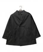 COMME des GARCONSコムデギャルソン）の古着「カルゼ テーラードジャケット」｜ブラック