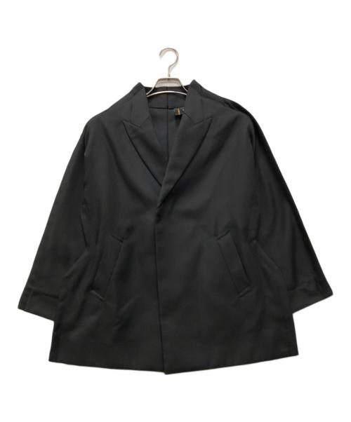 COMME des GARCONS（コムデギャルソン）COMME des GARCONS (コムデギャルソン) カルゼ テーラードジャケット ブラック サイズ:XSの古着・服飾アイテム