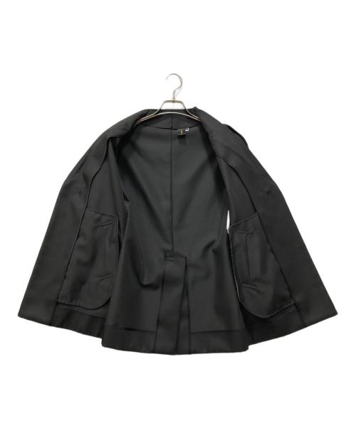 COMME des GARCONS（コムデギャルソン）COMME des GARCONS (コムデギャルソン) カルゼ テーラードジャケット ブラック サイズ:XSの古着・服飾アイテム
