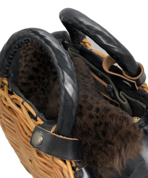 ebagos（エバゴス）ebagos (エバゴス) カゴバッグ ベージュ サイズ:下記参照の古着・服飾アイテム